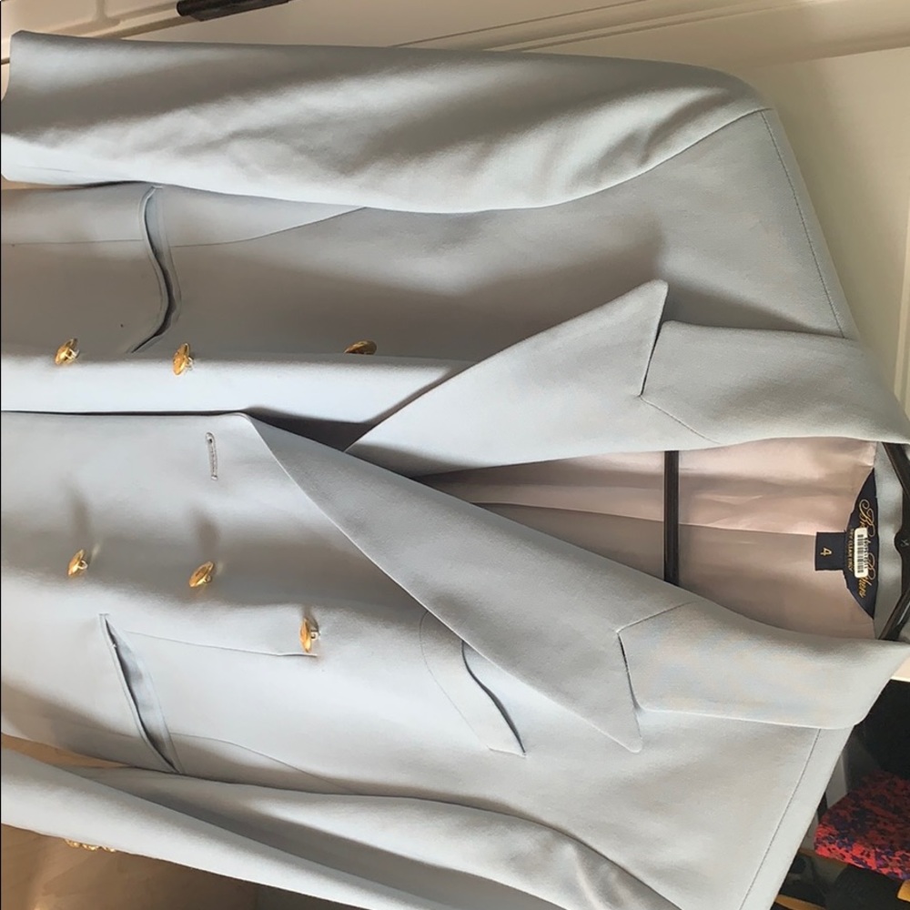 Brooks brothers baby blue blazer